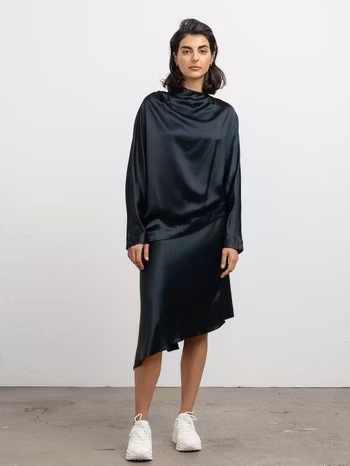 Dina Skirt Deep Forest Ahlvar Gallery