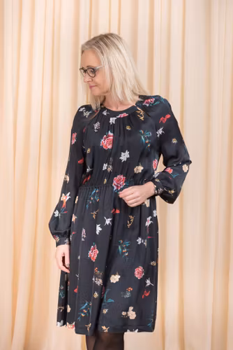 Dina Dress Winter Flower Graumann