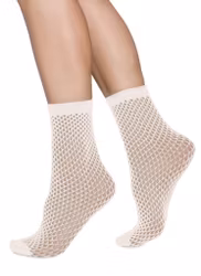 Vera Ivory Swedish Stockings