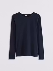 Cotton Stretch Long Sleeve Navy Filippa K