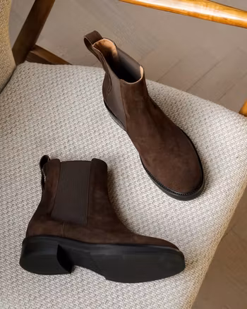 Franca Suede Brown Flattered