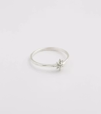 North Star Small Ring Silver Syster P