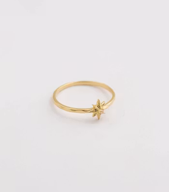 North Star Small Ring Gold Syster P