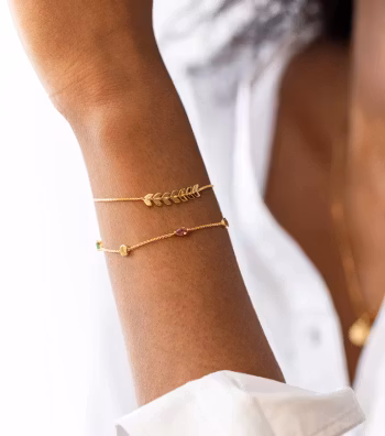 Layers Simone Bracelet Gold Syster P