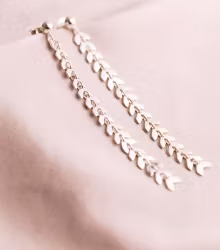 Layers Olivia Earrings Silver Syster P