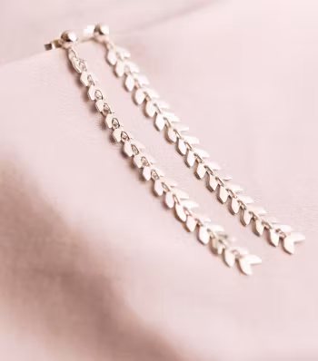 Layers Olivia Earrings Silver Syster P