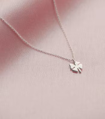 Bring Me Luck Necklace Silver Syster P