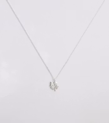 Bring Me Luck Necklace Silver Syster P