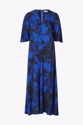 RidaIW Yen Dress Blue Structure Wall InWear