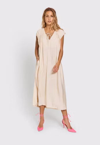Alyssa Midi Dress Off-White Norr