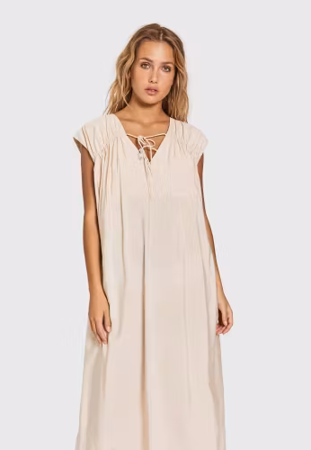 Alyssa Midi Dress Off-White Norr