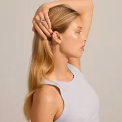 Alexane Recycled Statement Ring Silver Pilgrim