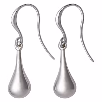 Natalie Recycled Earrings Silver Pilgrim