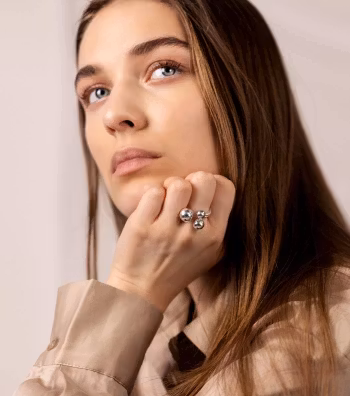 Universe Ring Silver Syster P