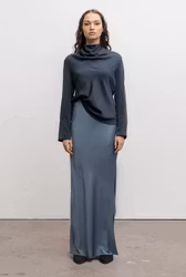 Ayumi Blouse Blue Grey Ahlvar Gallery