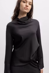 Ayumi Blouse Black Ahlvar Gallery