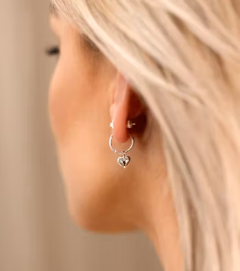 Beloved Heart Pendant Silver Syster P