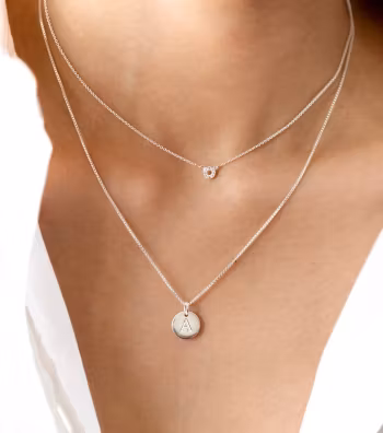 Beloved Short Box Chain Silver Syster P