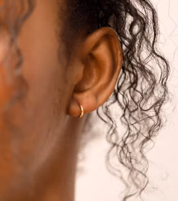 Beloved Mini Hoops Gold Syster P