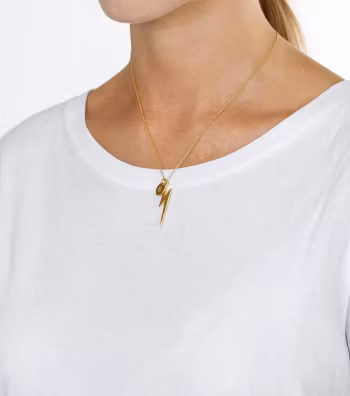 Beloved Mega Pendant Gold Flash Syster P