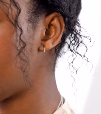 Beloved Mini Hoops Silver Syster P