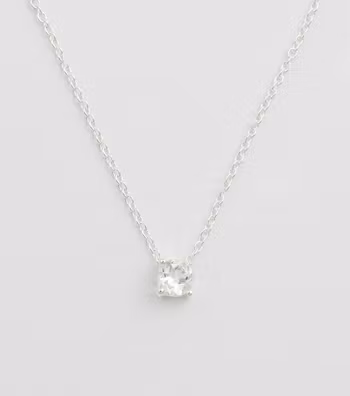 Minimalistica Solo Nova Necklace Silver Syster P