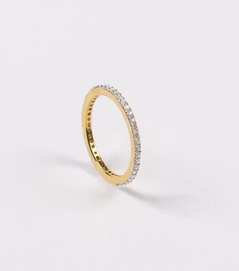 Tiny Sparkle Ring Gold Syster P