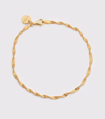 Herringbone Twisted Bracelet Gold Syster P