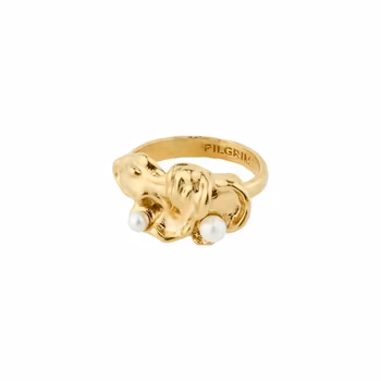 Moon Recycled Ring Gold Pilgrim