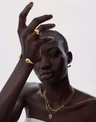 Bolded Drops Bange Gold Syster P