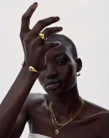 Bolded Drops Bange Gold Syster P