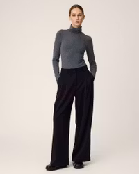 Henrika HW Pants Black MSCH