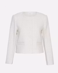 Nadialine Jacket White Melange MSCH