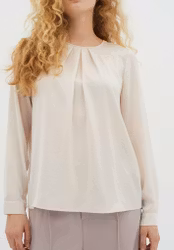 DotaIW Pleat Blouse French Nougat InWear