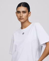 Melea Icon Tee White/Black MSCH