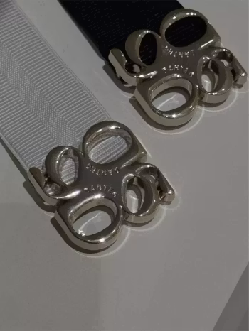 Motif Elastic Belt Black Dante6