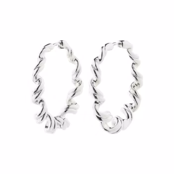 Larisa Recycled Earrings Silver Pilgrim