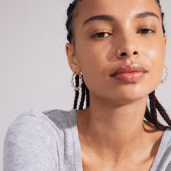 Larisa Recycled Earrings Silver Pilgrim