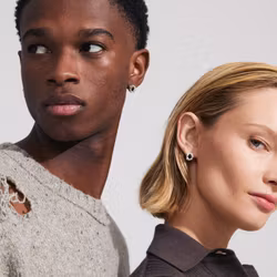 Ryper Recycled Earrings Silver Pilgrim