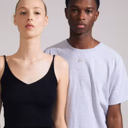 Alia Recycled Necklace Silver Pilgrim