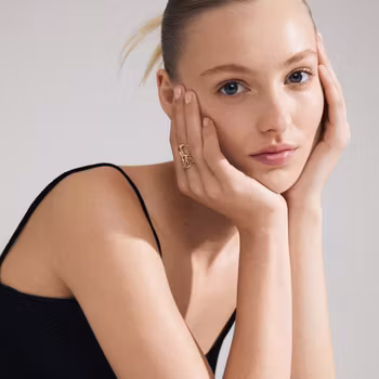 Alia Recycled Ring Gold Pilgrim