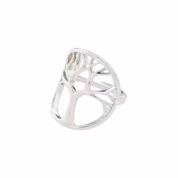 Alia Recycled Ring Silver Pilgrim