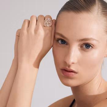 Alia Recycled Ring Silver Pilgrim