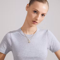 Zhuri Recycled Necklace 2-in-1 set Gold Pilgrim