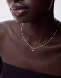 North Star Necklace Silver Syster P