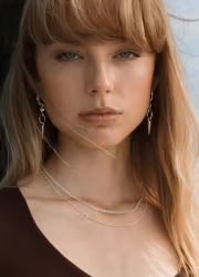 Sheer Love Necklace Silver Syster P