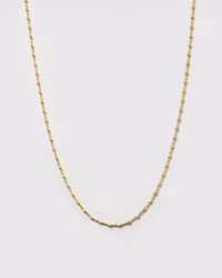 Sheer Station Necklace Gold Syster P
