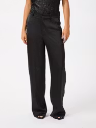 Emmett Heavy Sateen Pants Black Neo Noir