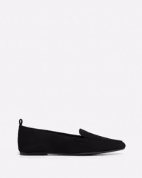 Cajsa Suede Black Loafer Flattered