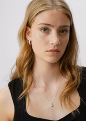 Layers Olivia Hoops Silver Syster P